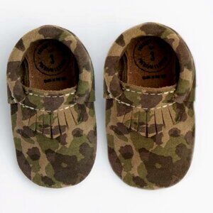 Freshly Picked Camo Moccasins